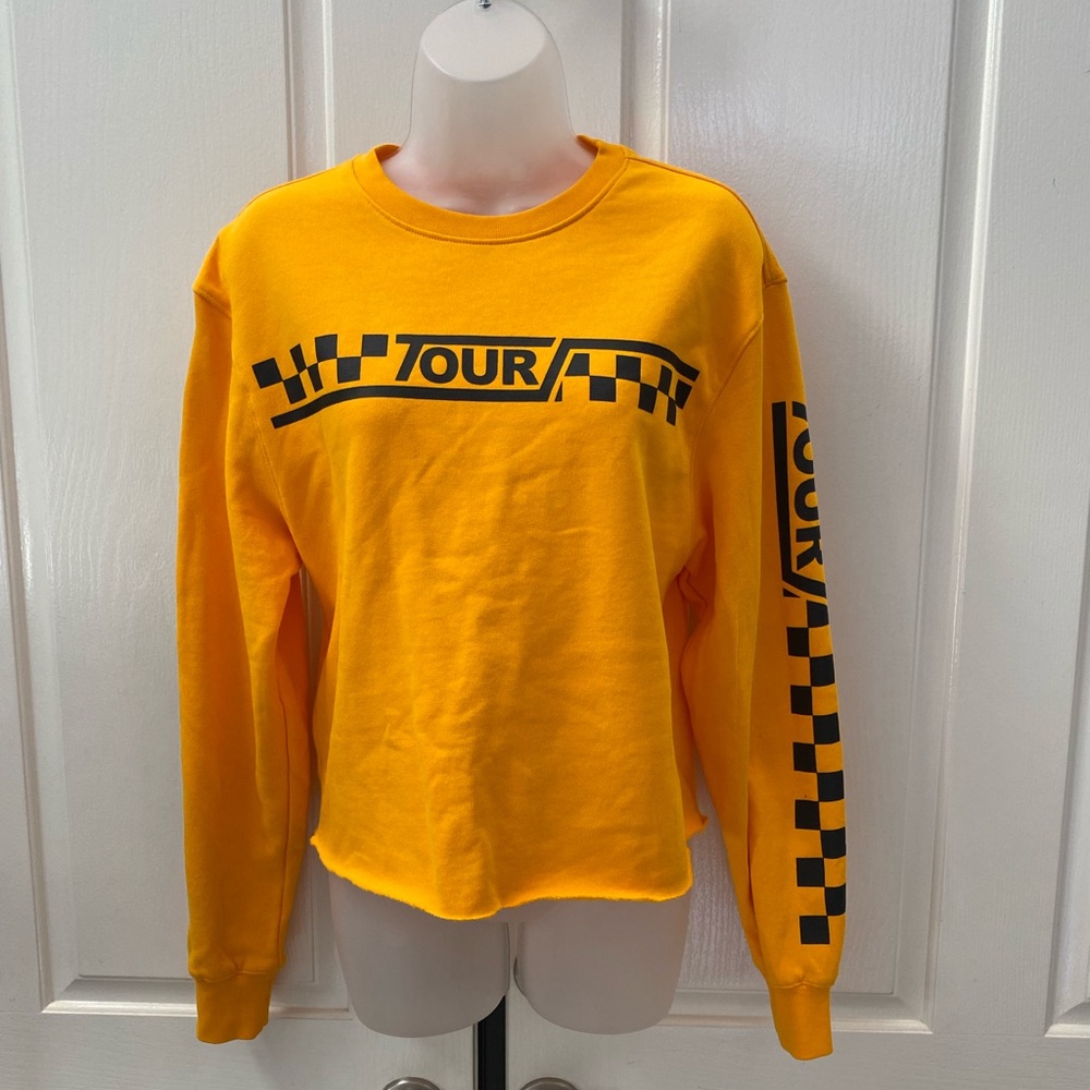 🔴Justin Bieber Gold Tour Sweatshirt XS
